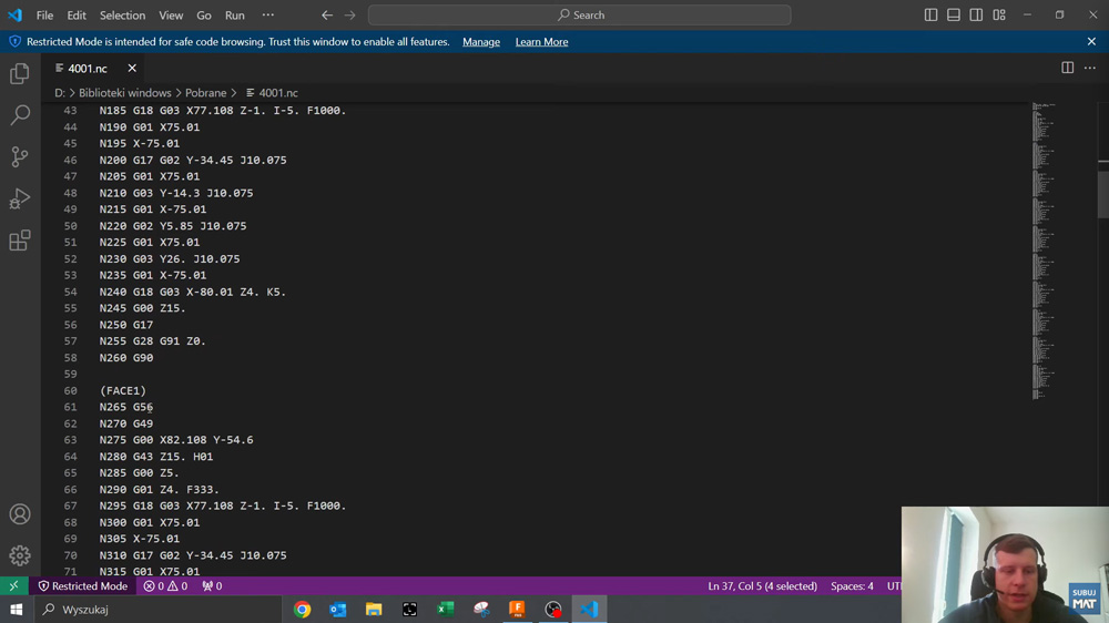 Konfiguracja Multiple WCS Offsets w Fusion 360 – wiele detali CNC